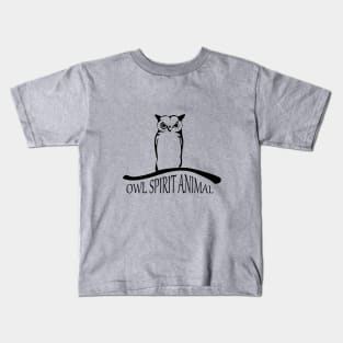 Owl spirit animal Kids T-Shirt